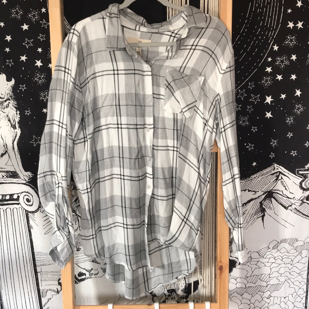 Soft, long flannel